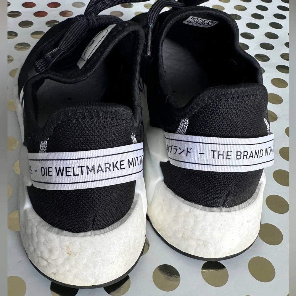 Adidas NMD Men's Black and White Sneakers